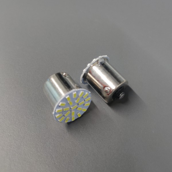 Ba15s 1156 P21W 22SMD 12V LED Білий