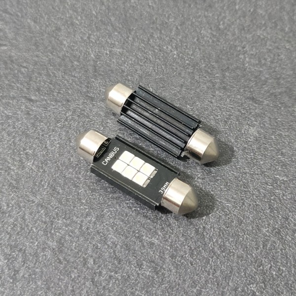 Feston C5W 39 мм 6SMD 3030 Canbus LED Білий