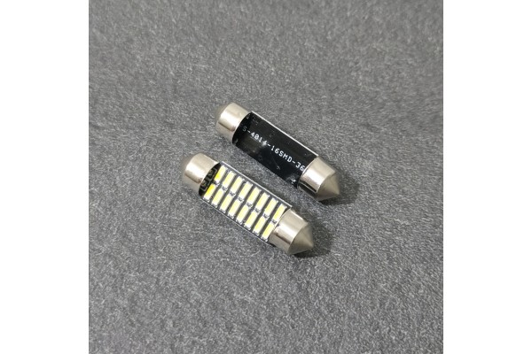 Feston C5W 36 мм 16 SMD 4014 LED Білий