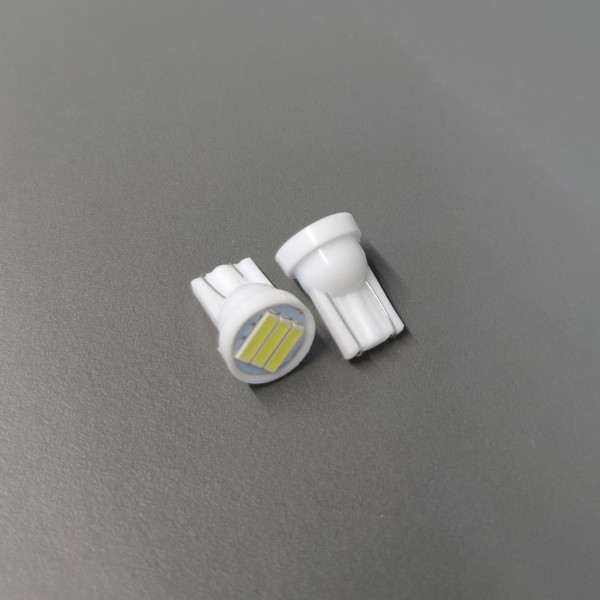 T10 W5W W2.1x9.5d 3smd 7020 LED Білий