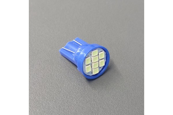 T10 8smd 1206 LED Холодний Синій