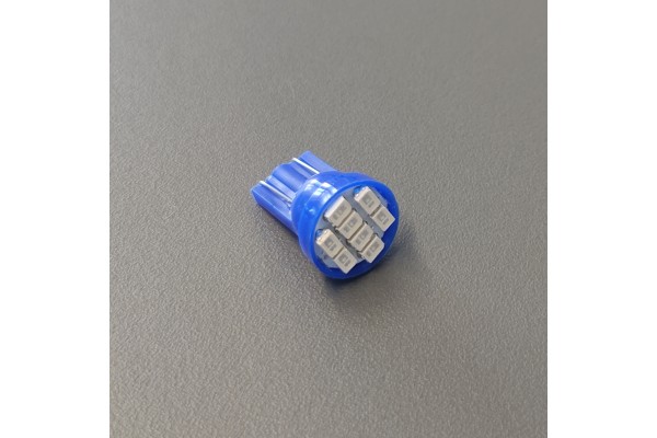 T10 8smd 1206 LED Синій