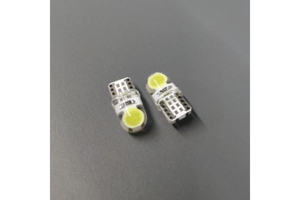 T10 8 SMD COB Canbus LED Білий