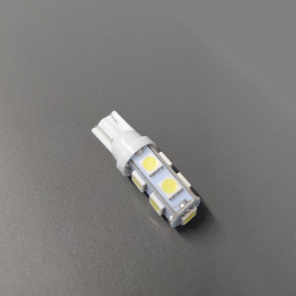 T10 W5W W2.1x9.5d 9smd 5050 LED Білий