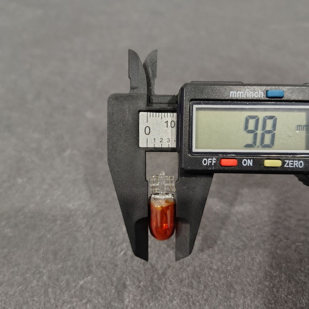 T10 WY5W W2.1x9.5d 12V 5W Бурштиновий