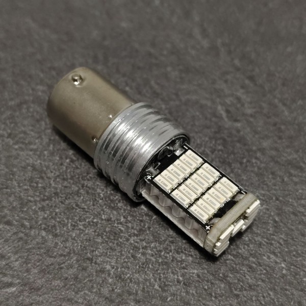 Ba15s 1156 P21W 45SMD 4014 12V 24V LED Червоний