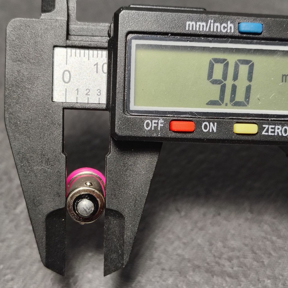 BA9S COB T4W LED Червоний