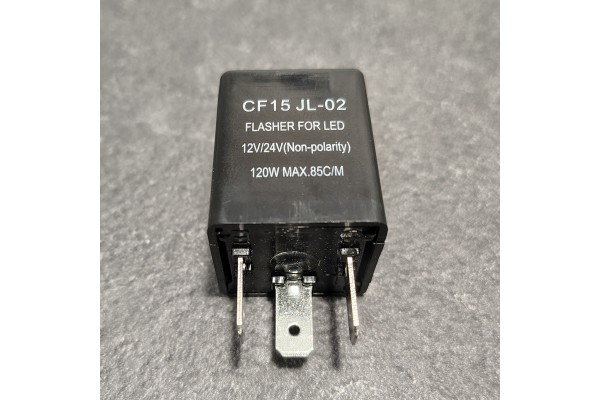 Реле поворотів CF15 JL-02 12V 24V 120W LED