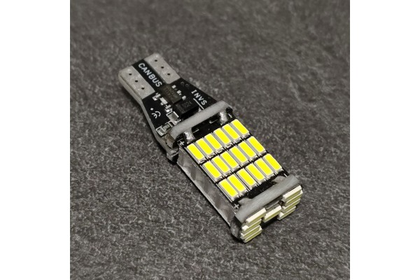 T15 45 SMD 4014 Canbus 12V 24V LED Білий